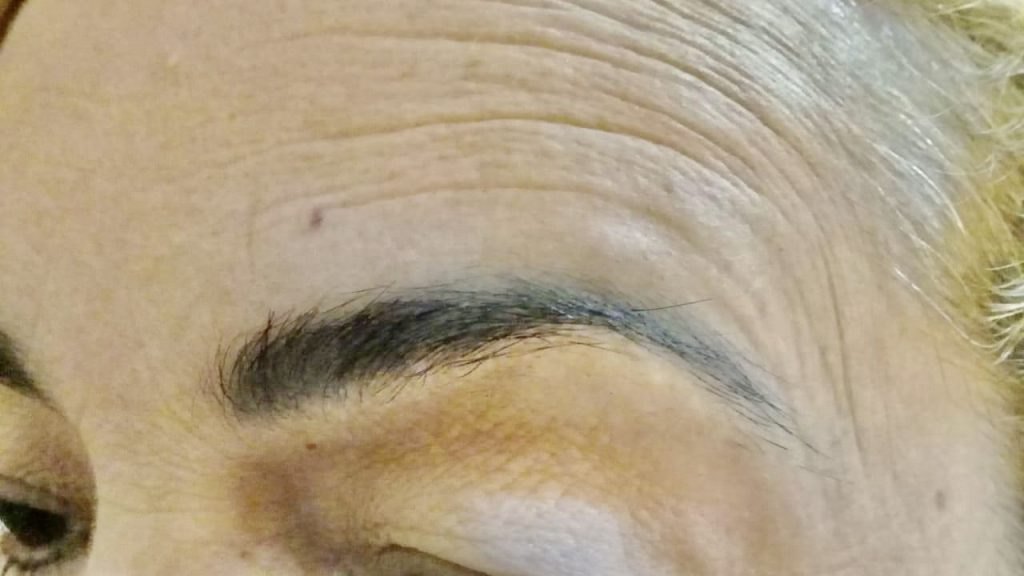 Fotografía 4 del artículo «Tatuaje de cejas “azul”»